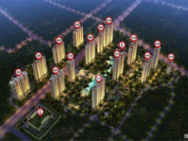 阳泉恒大帝景规划沙盘