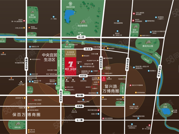 柒星园楼盘区位规划