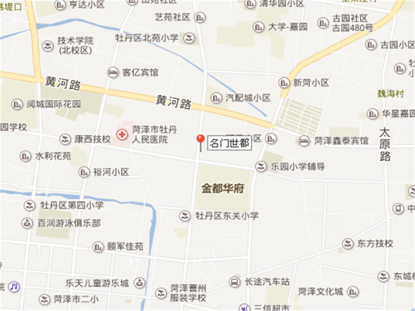 名门世都楼盘区位规划