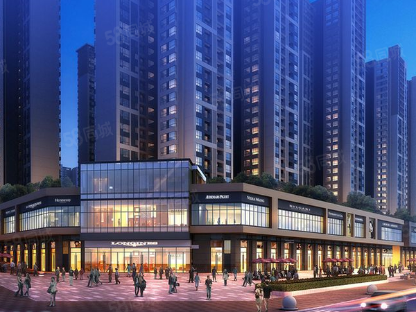 美的城楼盘建筑物外景