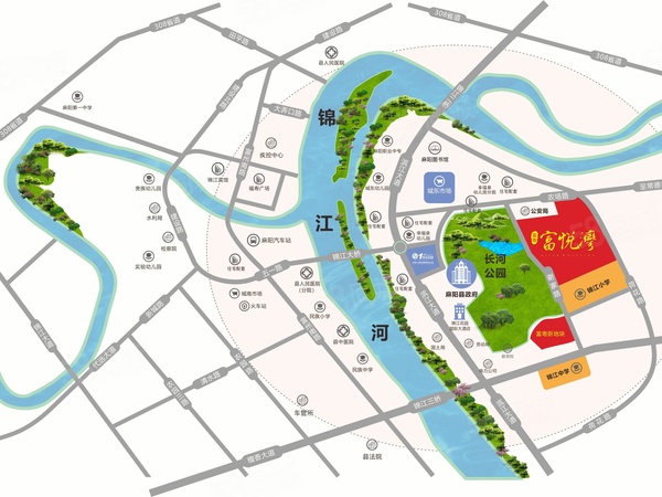 富悦湾楼盘区位规划