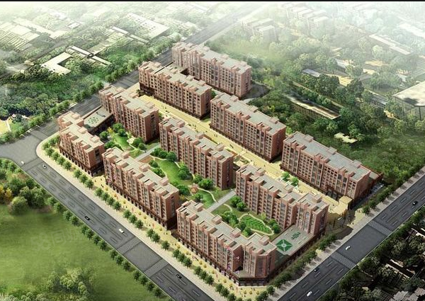 京宏名苑楼盘建筑物外景