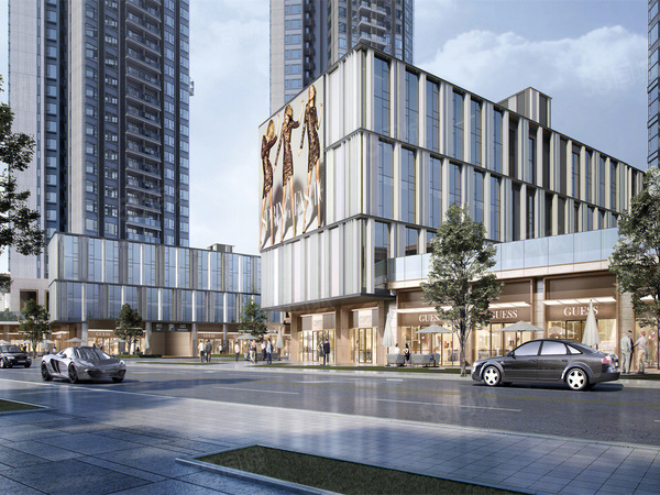 保利阅云台商铺楼盘建筑物外景