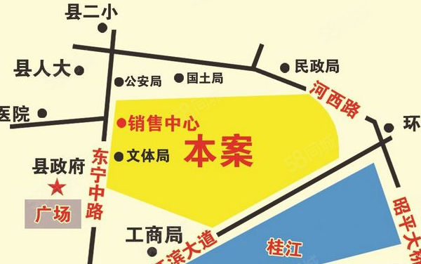 锦绣榕园楼盘区位规划