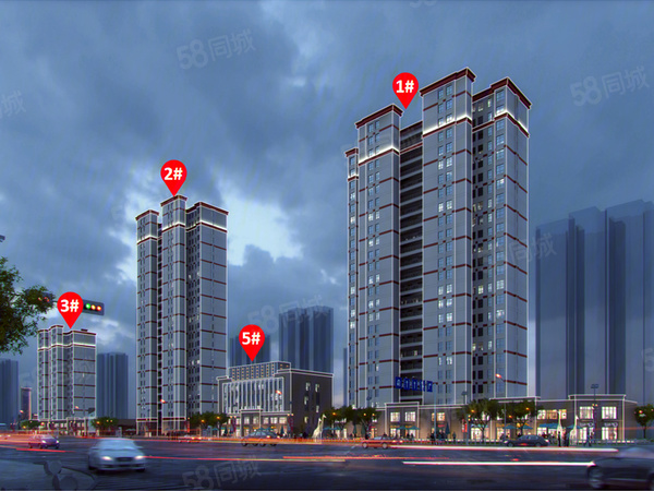 龙翔苑楼盘建筑物外景