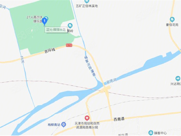 蓝光雍锦半岛楼盘区位规划