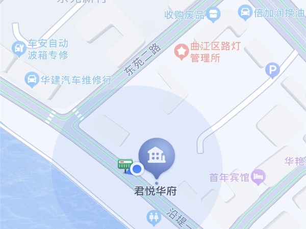君悦华府楼盘区位规划
