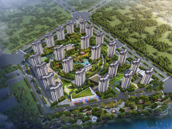 润泓崇文院楼盘建筑物外景