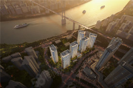 江北区江北嘴中国铁建西派城楼盘新房真实图片