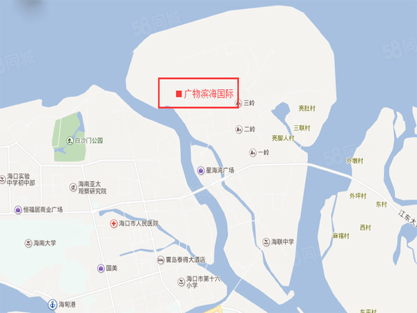 碧桂园滨海国际楼盘区位规划