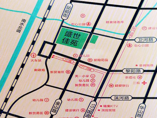 福麟盛世佳苑楼盘区位规划