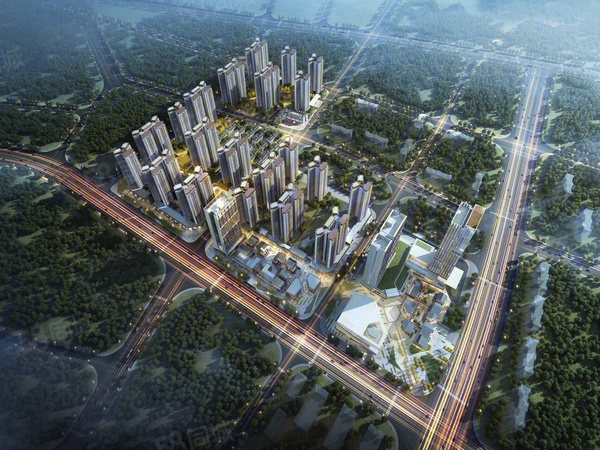 保利大都汇楼盘建筑物外景