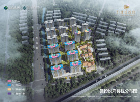 主城区北苑街道建投建设悦府楼盘新房真实图片