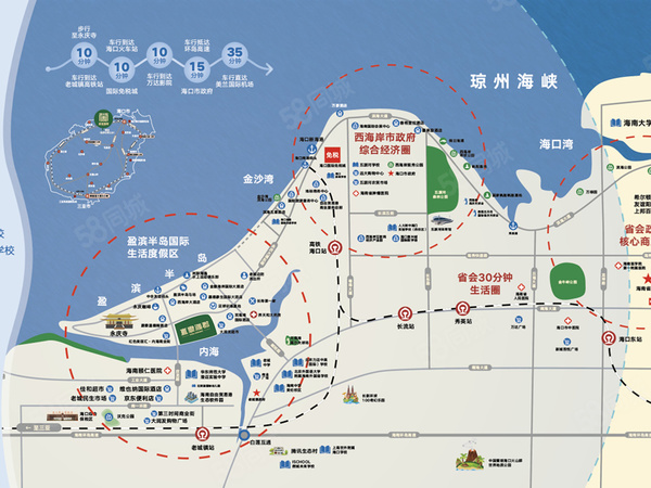 直隶海郡楼盘区位规划