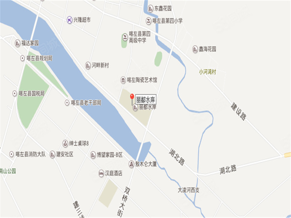 丽都水岸楼盘区位规划