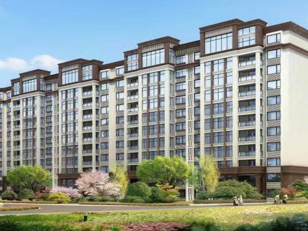 阿里安居楼盘建筑物外景