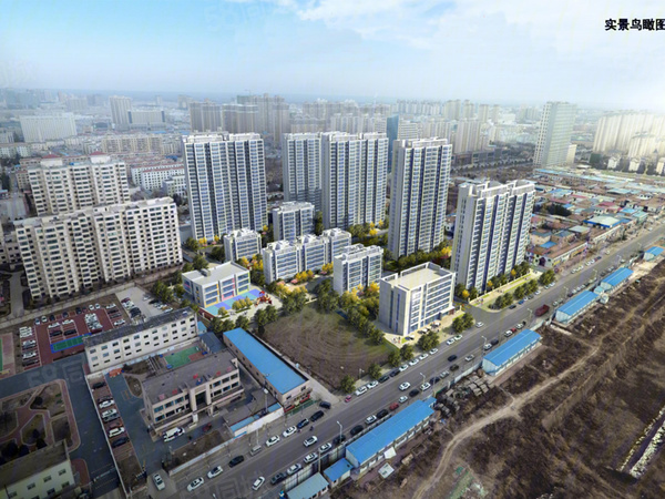 庆阳碧桂园·云顶楼盘建筑物外景