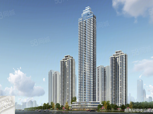 万科仁峰楼盘建筑物外景