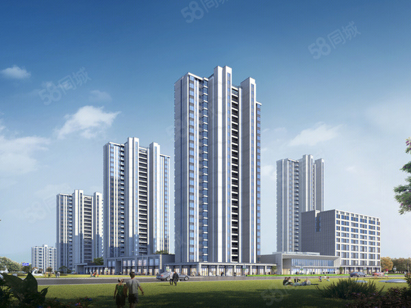万景天宸楼盘建筑物外景