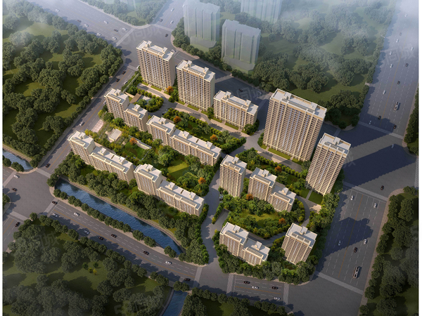 金茂·滿(mǎn)曜規劃沙盤(pán)