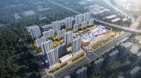 城阳区棘洪滩北岸华府楼盘新房真实图片