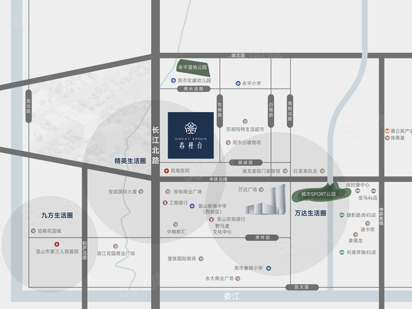 春槿台 雅居楼盘区位规划
