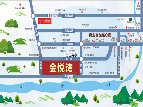 恒利金悦湾楼盘区位规划