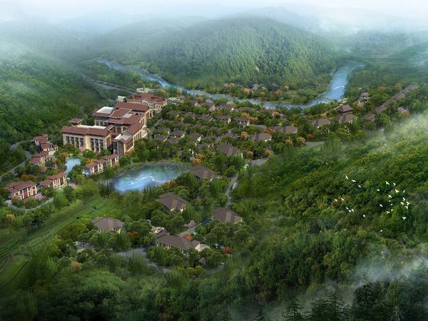 武夷山·恒大山水城楼盘建筑物外景