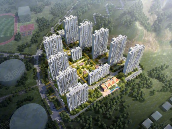中南.东望府楼盘建筑物外景