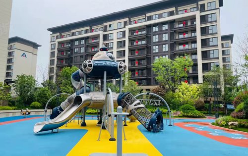 商水建业天玺_商水建业天玺建业已经现房的小区景色,商水建业天玺楼盘