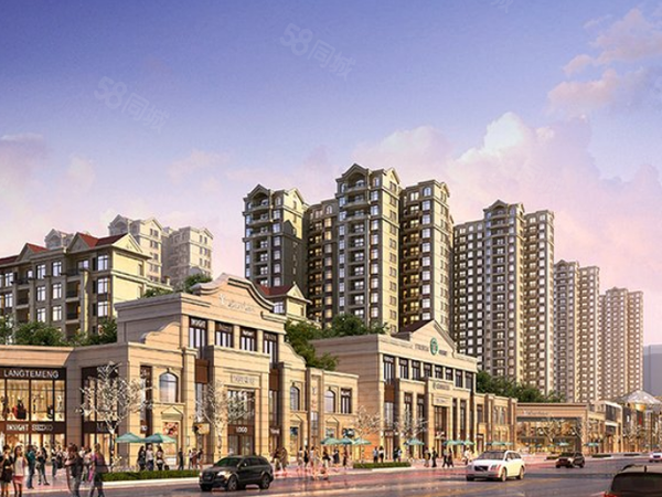 林达阳光新城楼盘建筑物外景