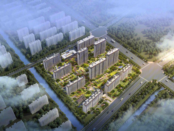 华建天运楼盘建筑物外景
