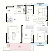 建投漆园悦府户型图