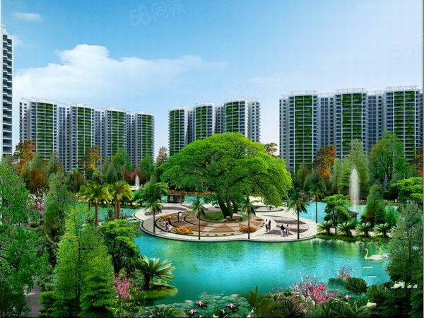 锦绣尚城楼盘建筑物外景