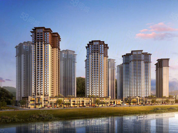 东方帝景楼盘建筑物外景