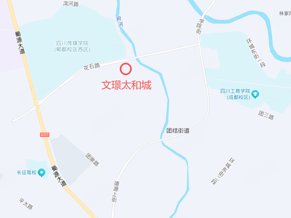 文璟太和城楼盘区位规划
