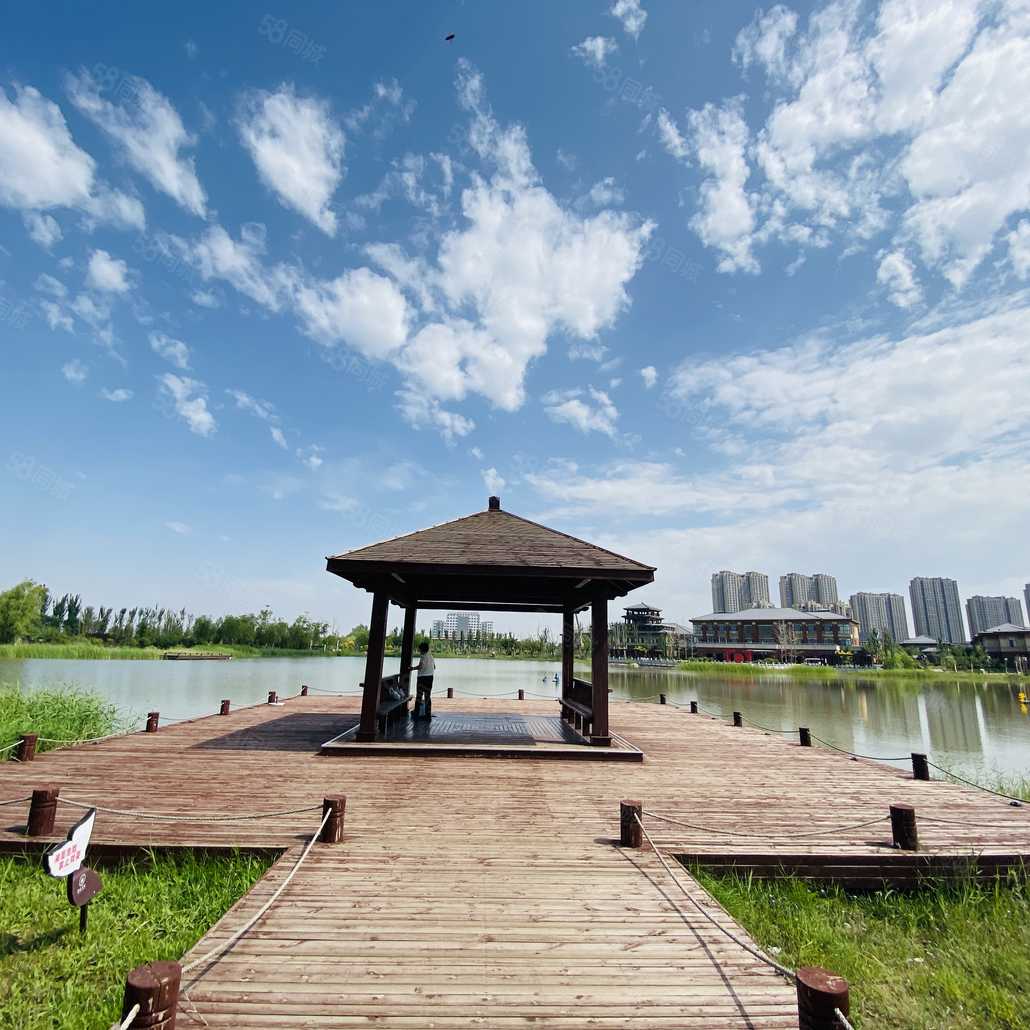 社区配套黄河龙城三期澜湖.璞园实体景观示范区