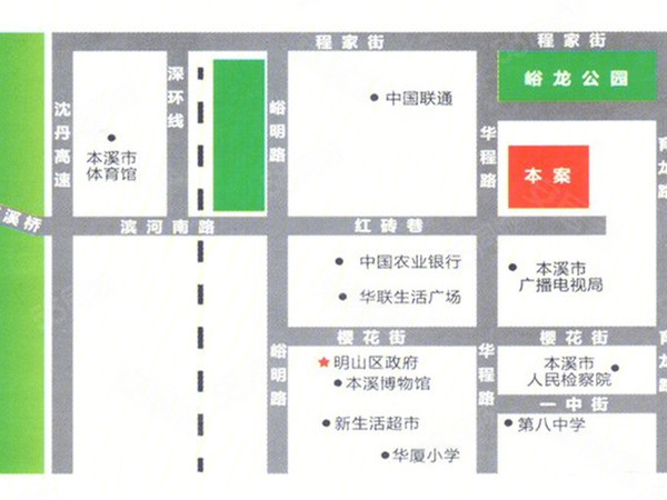 金地花园楼盘区位规划