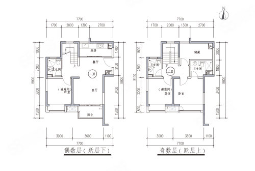 建滔浦岸花园户型图