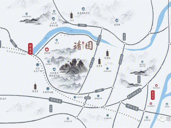 中顺靖園楼盘区位规划