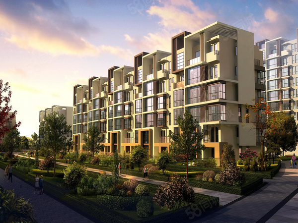 北京風(fēng)景樓盤建筑物外景