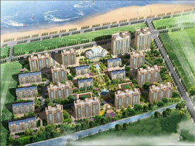 荣成市荣成市纹石宝滩海景花园1楼盘新房真实图片