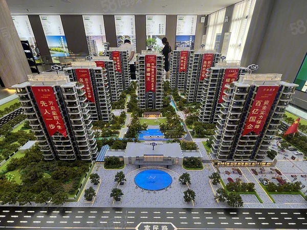开州枫景楼盘建筑物外景