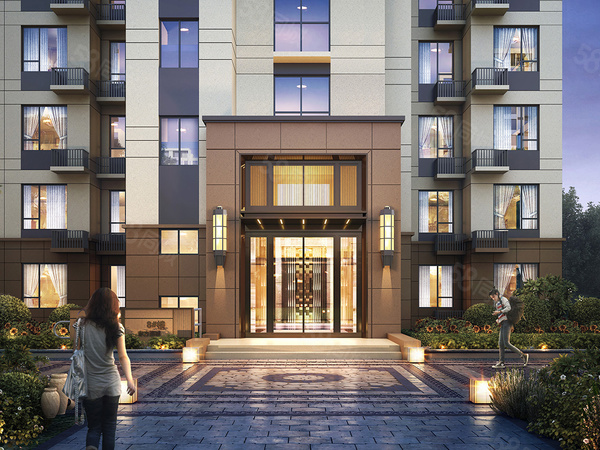 東方麗城樓盤建筑物外景