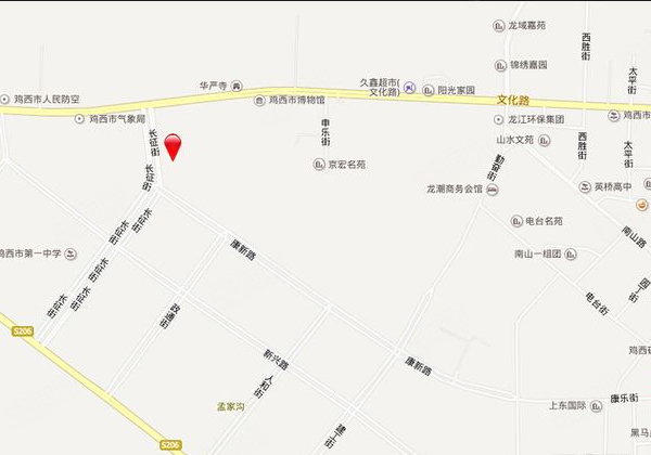 鸡西星河公馆楼盘区位规划
