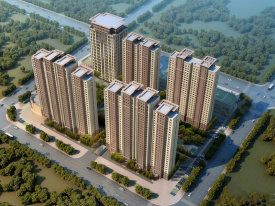 九原新都市区万达广场明华学府楼盘新房真实图片