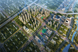 中原区常西湖融信奥体世纪楼盘新房真实图片