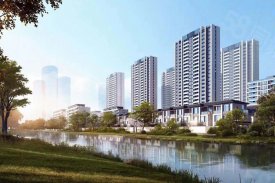 南浔南浔镇诚通公园里楼盘新房真实图片