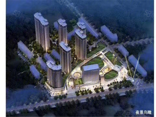 中兆百汇楼盘建筑物外景