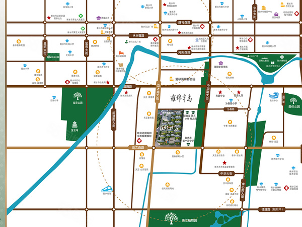 河北建设·雍锦世家楼盘区位规划